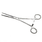 Зажим кровоостанавливающий зубчатый изогнутый №2 ПТО Медтехника