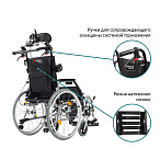 Инвалидная кресло-коляска механическая Ortonica Comfort 400