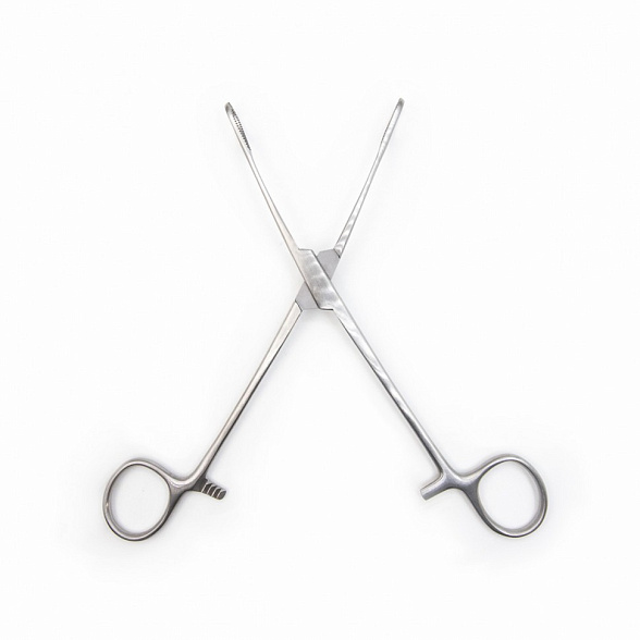 Щипцы окончатые для захватывания опухоли мозга 200мм