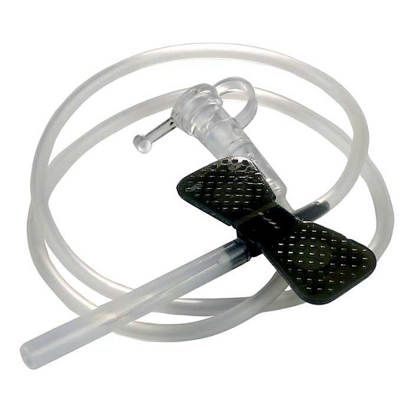 Устройство для вливания в малые вены - игла-бабочка 27G (0,40х19мм) SFM, 100 шт/уп