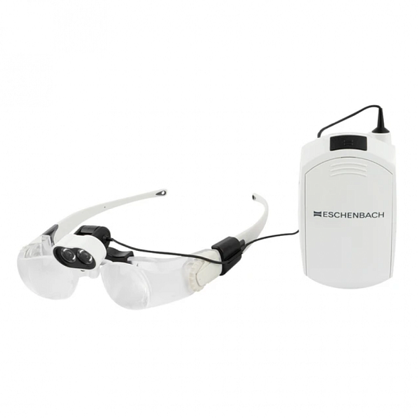 Лупа бинокулярная maxDETAIL 2,0х + headlight LED