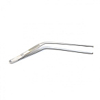 Пинцет ушной горизонтально-изогнутый, хирургический, 145 мм. Surgiwell