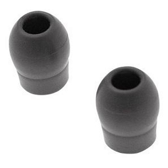 Ушные оливы для Ri-rap 1 пара, черные, большие, твердые, Riester