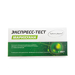 Полоска для иммунохроматографического выявления марихуаны в моче "ИммуноХром-МАРИХУАНА-Экспресс",  1 шт в индивидуальной упаковке