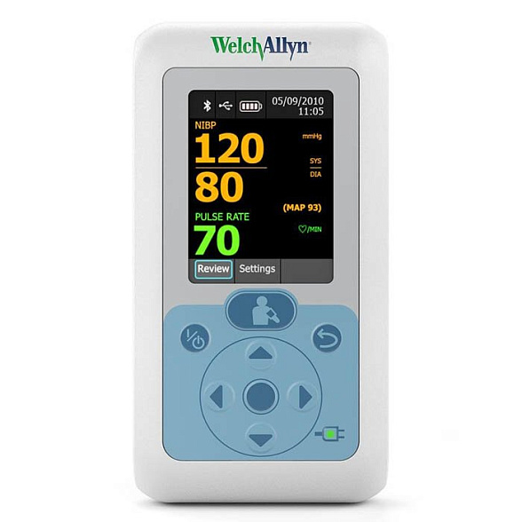 34XFST-2 Система мониторинга артериального давления ProBP3400 Welch Allyn с принадлежностями на мобильной стойке