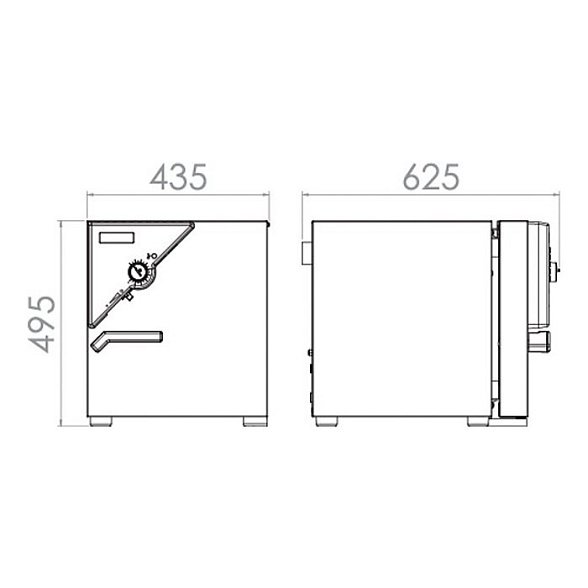 Стерилизатор Binder ED 23 с естественной конвекцией