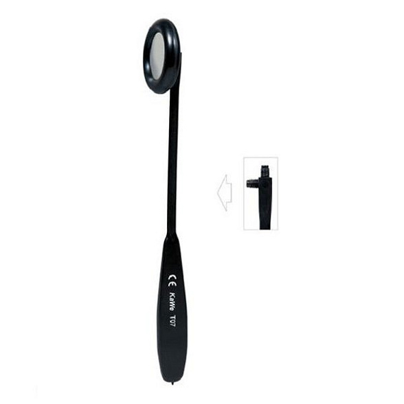 Молоточек БАБИНСКИ дискообразный вес 70г, гибкая рукоятка из пластика с резьбой, KaWe