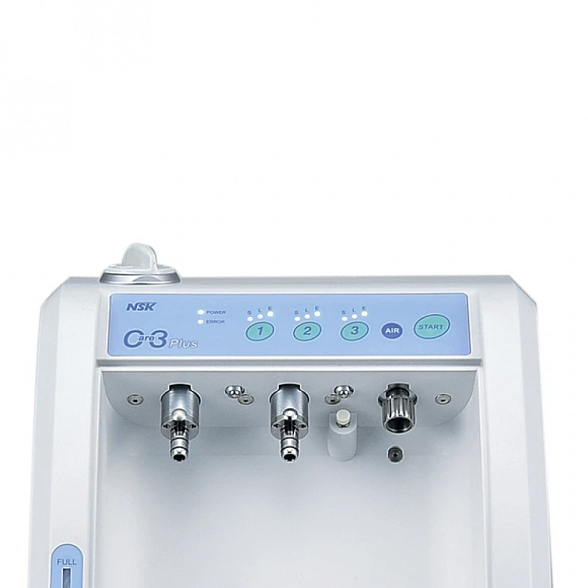 Care3 Plus C1 - аппарат для чистки и смазки наконечников (1 порт вращения и 2 стандартных)