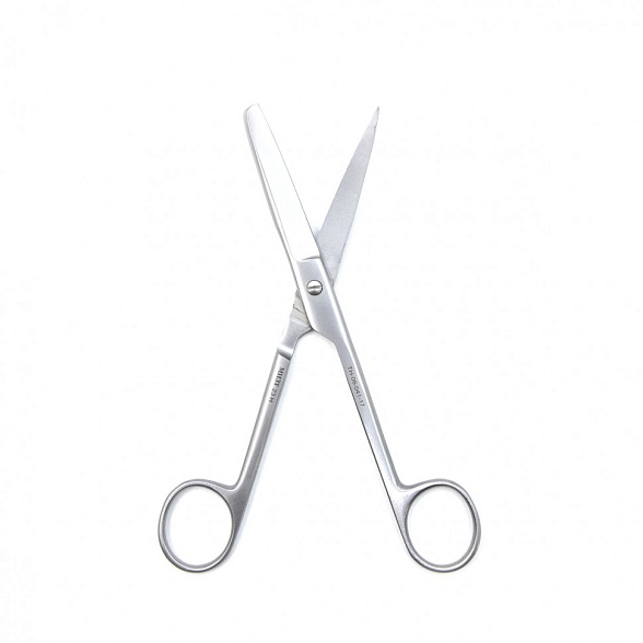 Ножницы STANDARD, с одним острым концом вертикально-изогнутые, 170 мм (Н-4-1р), МИЗТ