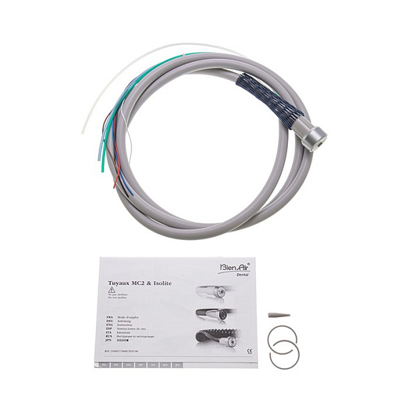 Bien-Air 1600120-001 - серый шланг с фиксированным стыковочным гнездом для микромотора MC2 40 LK