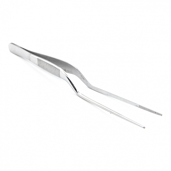 Пинцет ушной штыковидный анатомический 140 мм. Surgiwell