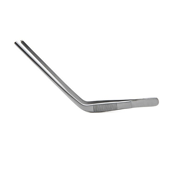 Пинцет медицинский TROELTSCH, анатомический ушной горизонтально - изогнутый, 150 мм (П-24-1р), МИЗТ