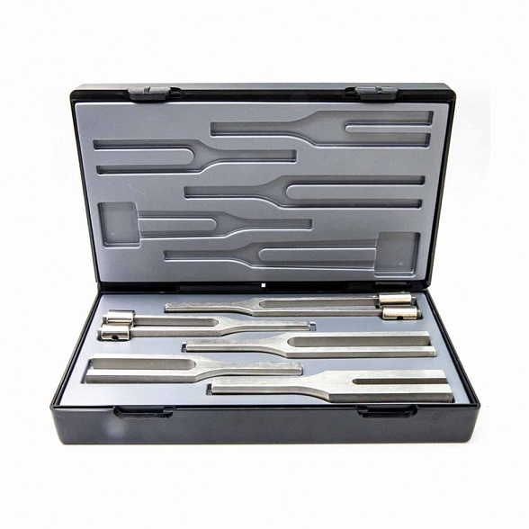 Riester Besteck II отоларингологический набор камертонов из стали, 5 шт