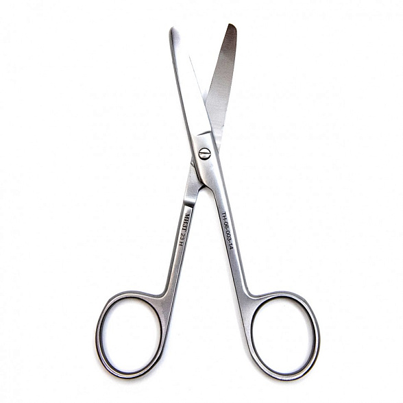 Ножницы COOPER, тупоконечные вертикально-изогнутые, 140 мм (Н-3р) , МИЗТ