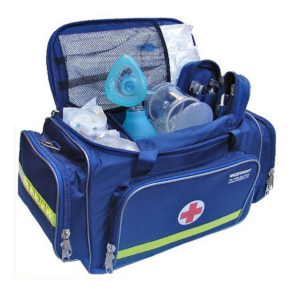 Набор изделий педиатрический реанимационный для оказания скорой и неотложной помощи детям от 1-7 лет (укомпл. по пр. № 752н МЗ РФ) с аспиратором