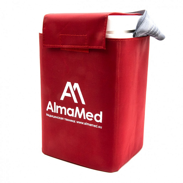 Термоконтейнер переносной для кратковременного хранения крови и кровезаменителей ТМ2-01 -"МОКА" вертикальный