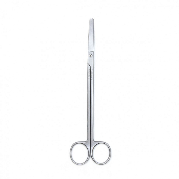 Ножницы REYNOLDS, для тонзиллэктомии, вертикально-изогнутые, 180 мм (Н-53р), МИЗТ