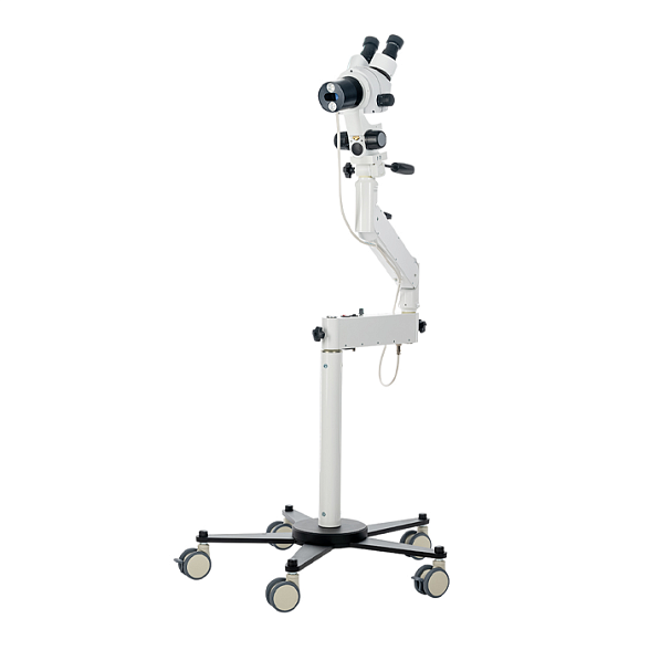 Кольпоскоп КС-02 «ZOOM Комфорт» вариант 302, консольный штатив, пятилучевое основание