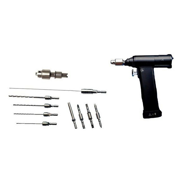 Дрель электрическая травматологическая ДЭТ-01 с набором насадок для остеосинтеза