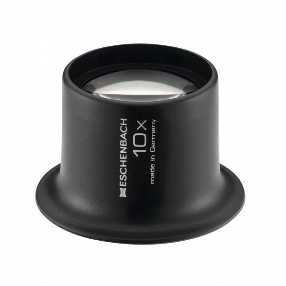 Лупа техническая часовая асферическая Eschenbach Watchmaker's magnififers, диаметр 25 мм, 10.0х, 40.0 дптр