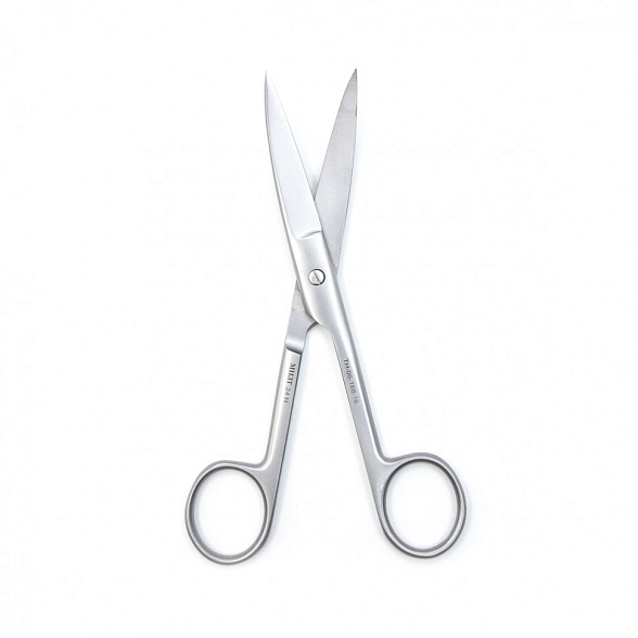 Ножницы STANDARD, остроконечные вертикально-изогнутые, 160 мм (Н-168р) , МИЗТ