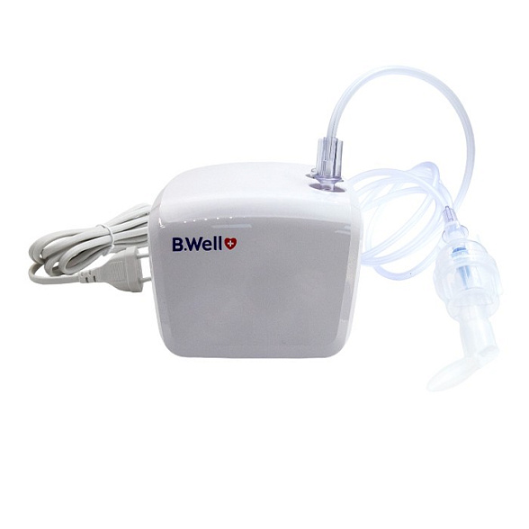 Ингалятор компрессор. PRO-110, профессиональное и быстрое лечение (2 маски, мундштук, насадка для носа, сумка, пониженный уровень шума)