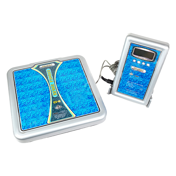 Медицинские весы напольные электронные с выносным табло ВМЭН–150-100-И-Д1-А