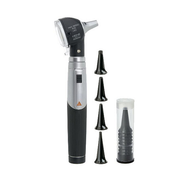 Отоскоп медицинский mini 3000 F.O. LED, c принадлежностями