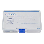 CX245-1B - угловой наконечник с кнопочным зажимом, 1:1, Coxo