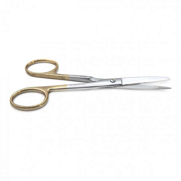 Ножницы STANDARD, с одним острым концом прямые , с твердосплавными вставками, 140 мм (Н-70р), МИЗТ