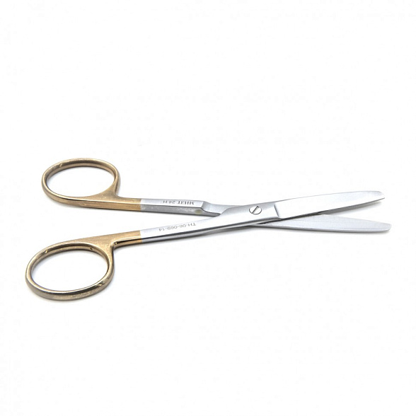 Ножницы STANDARD, тупоконечные прямые, с твердосплавными вставками , 140 мм (Н-69р), МИЗТ