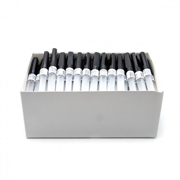 Иглы двухсторонние 22G*1 1/2 , чёрная (100 шт/уп) для взятия проб крови