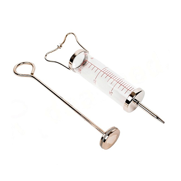 Шприц с силиконовым кольцом на поршне для промывания полостей, 100-150 см3, с двойной шкалой, Surgiwell