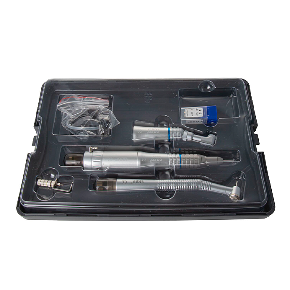 Coxo CX235-11 - набор наконечников с воздушным микромотором