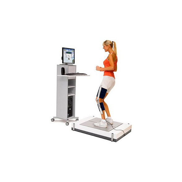 Двойная платформа Кобс с тележкой для компьютера, Physiomed