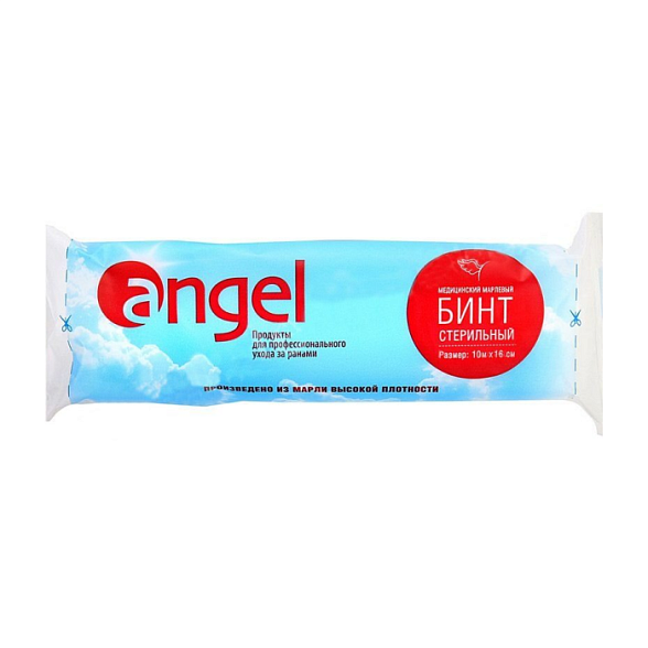 522585 Бинт марлевый медицинский стерильный 10 * 16 Angel
