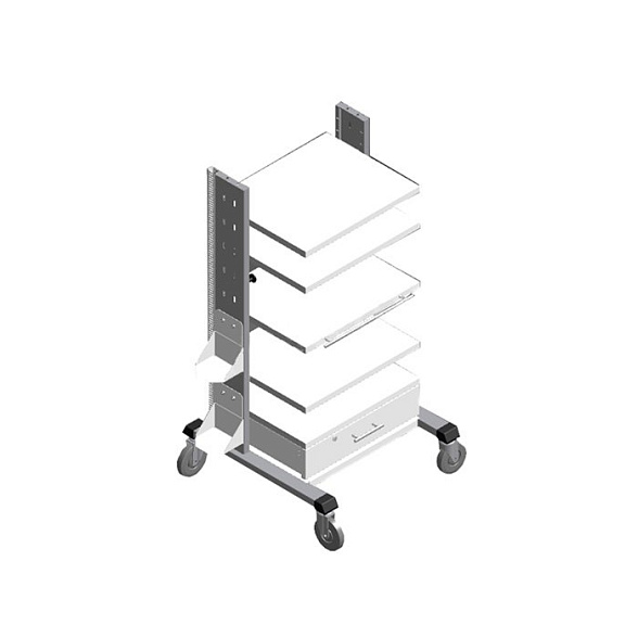 Стойка эндоскопическая аппаратная Модель 3500 (3500)