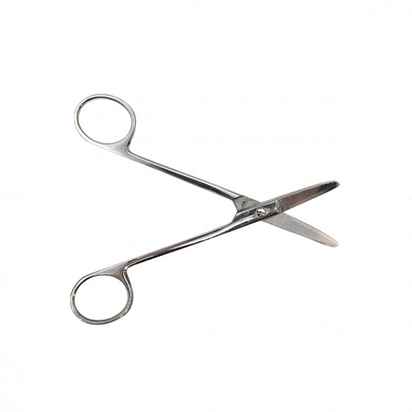 Ножницы хирургические вертикально-изогнутые, 150 мм, армированные твердым сплавом, Surgiwell