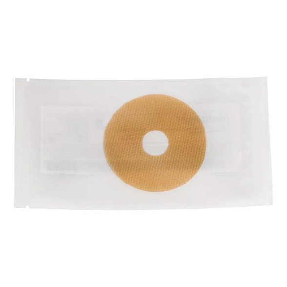 Пластина WinnerPlast с мягким силиконовым покрытием бежевый, форма круг, 1 шт, WINNER MED