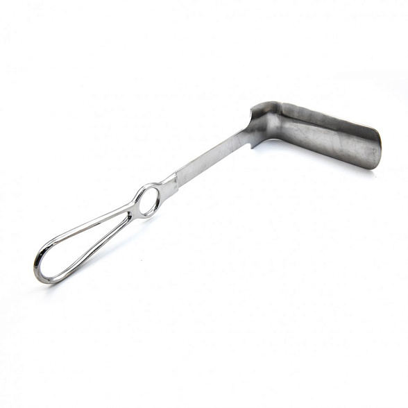 Зеркало-подъемник влагалищное желобоватое, №3, 115 мм. Surgiwell