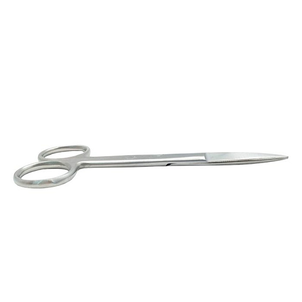 Ножницы с двумя острыми концами прямые, 140мм