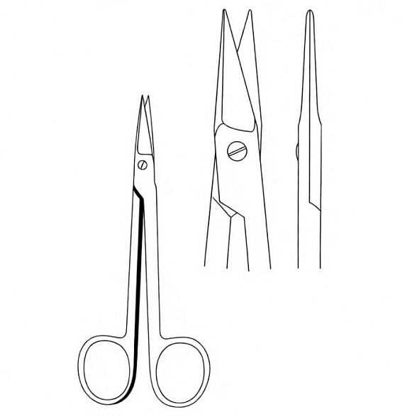 Ножницы патологоанатомические 13 см, Surgicon