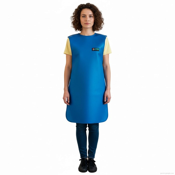 Фартук рентгенозащитный двухсторонний Pb=0,35 (резина), Амико