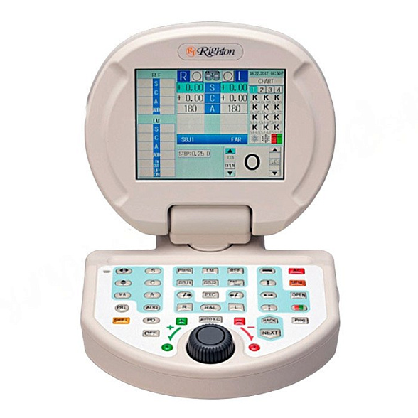 Автоматический фороптор со светодиодными индикаторами и переносным пультом дистанционного управления RV-II (LED-RC)