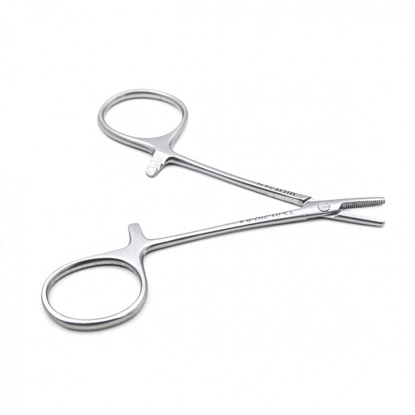 Зажим медицинский BABY-MOSQUITO, кровоостанавливающий глазной, прямой, 84 мм (З-9р), МИЗТ