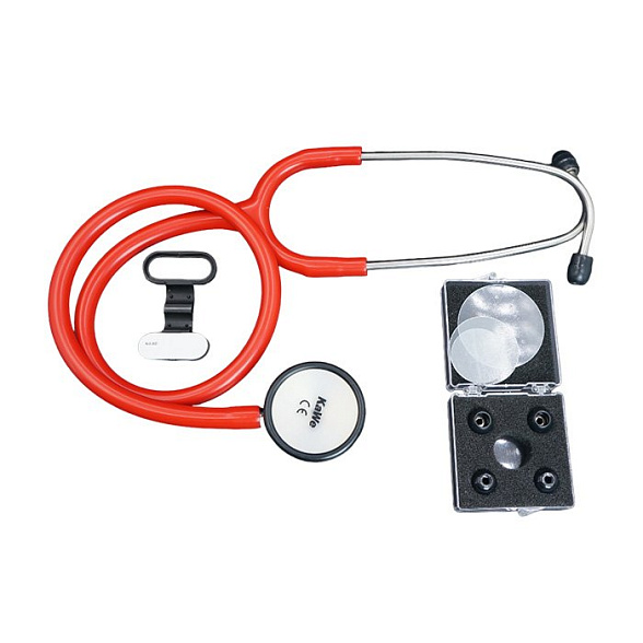 Стетофонендоскоп Стандарт-Престиж красный KaWe