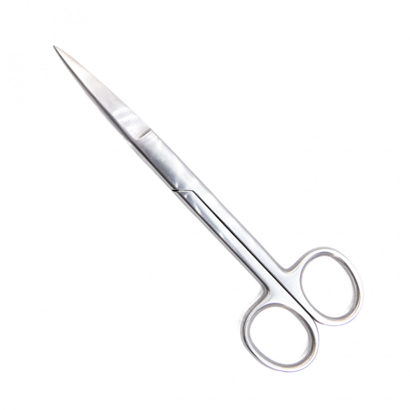 Ножницы хирургические, остроконечные, прямые, 15.5 см, Surgicon