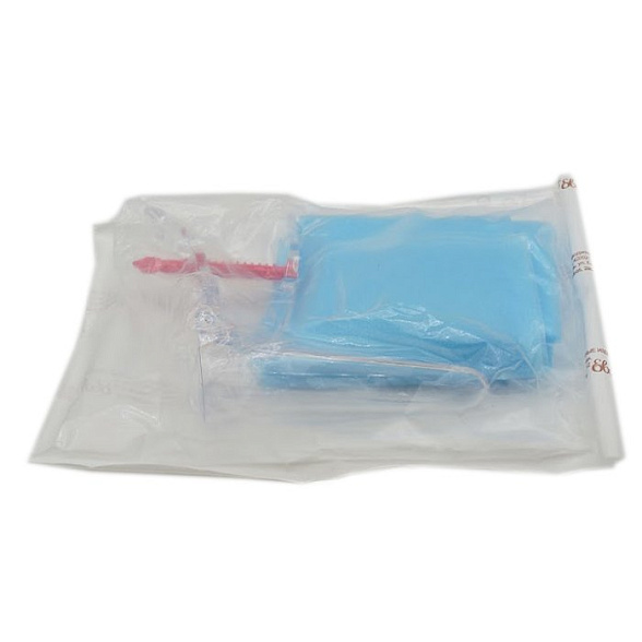 Набор гинекологический смотровой одноразовый стерильный «Ева» (Зеркало полимерное по Куско №1, салфетка Б-16, перчатки латексные размер M)