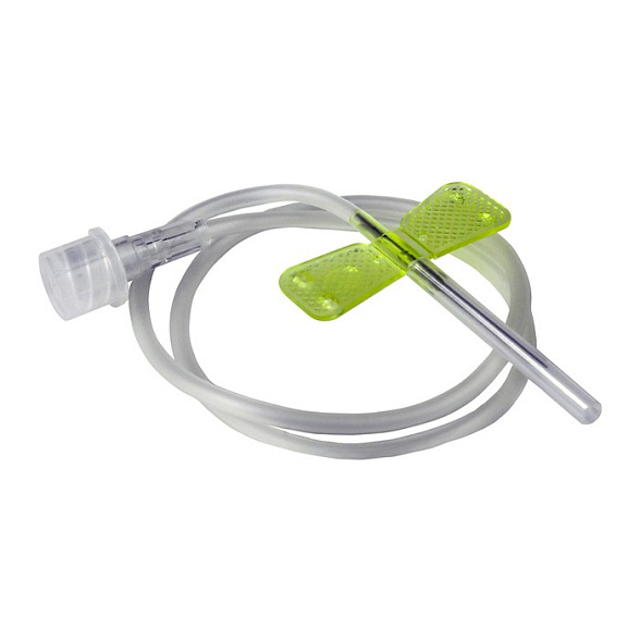 Устройство для вливания в малые вены - игла-бабочка LUER LOCK 20G (0,90х19мм) SFM