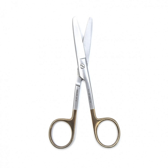 Ножницы STANDARD, тупоконечные прямые, с твердосплавными вставками , 140 мм (Н-69р), МИЗТ